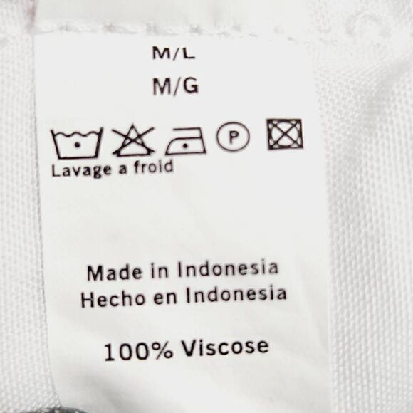 Blanc Du Nil white tank dress Size M/L - Picture 8 of 8